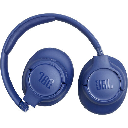 JBL TUNE 780 Bluetooth Noise-Cancelling Wireless Over Ear Headphones Blue