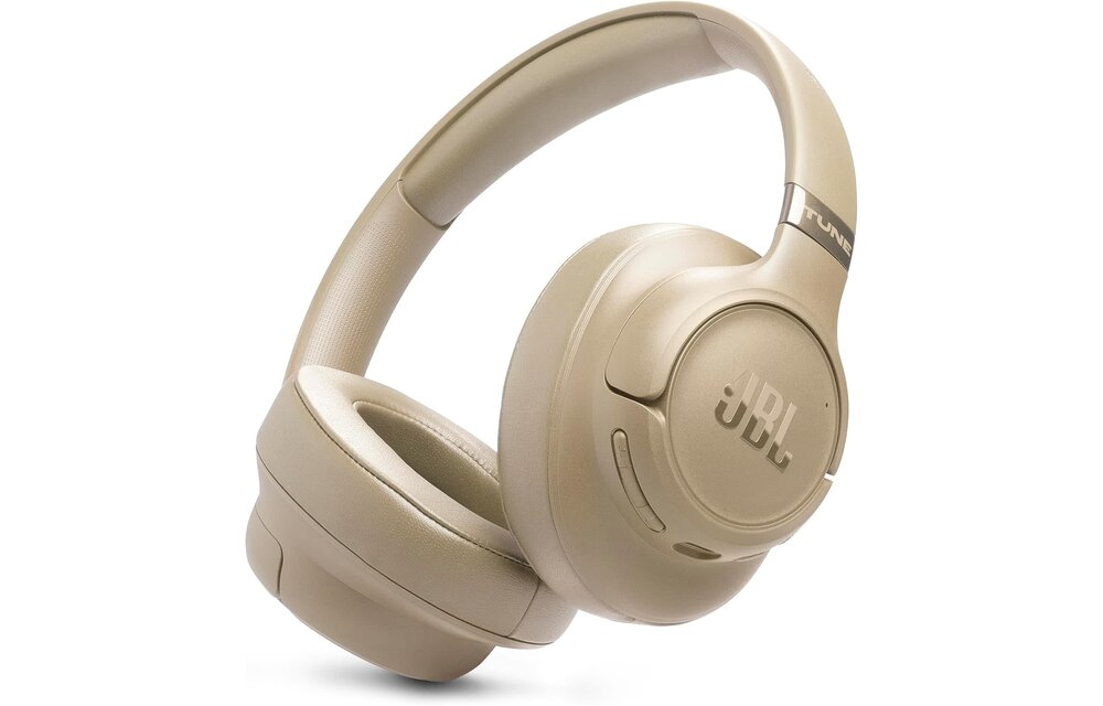 JBL TUNE 780 Bluetooth Noise-Cancelling Wireless Over Ear Headphones Beige