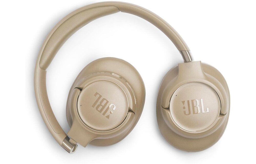 JBL TUNE 780 Bluetooth Noise-Cancelling Wireless Over Ear Headphones Beige