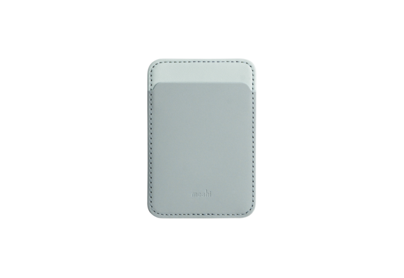 Moshi Magnetic Slim Wallet (Mist Haven Edition) Magsafe and Qi2  - Ash Blue
