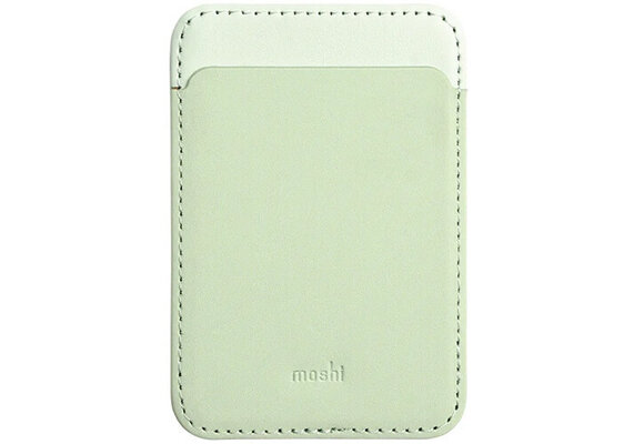 Moshi Magnetic Slim Wallet (Mist Haven Edition) Magsafe and Qi2  - Field Green