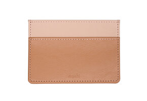 Moshi Folia Slim Card Holder - Caramel Brown