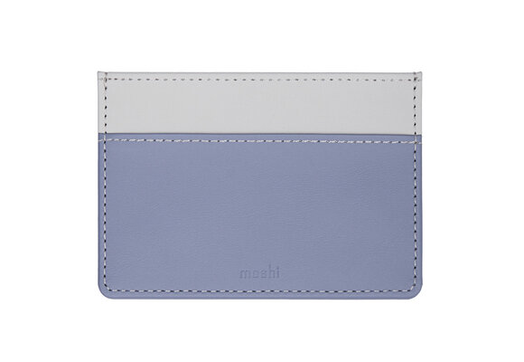 Moshi Folia Slim Card Holder - Serene Blue
