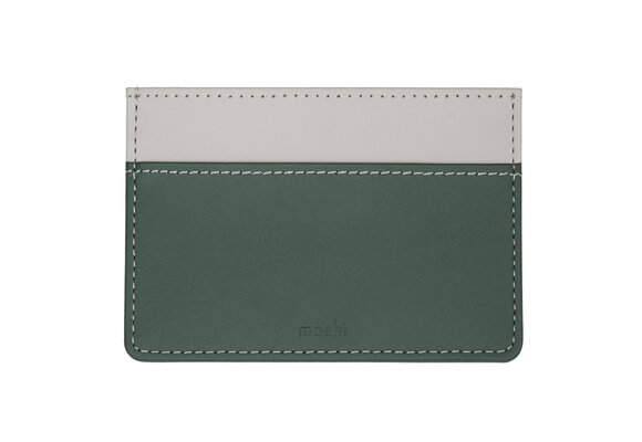 Moshi Folia Slim Card Holder - Pine Green