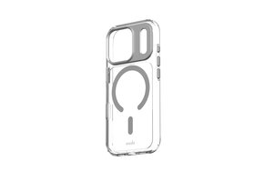 Moshi iGlaze Case with Magsafe for iPhone 18 Pro/17 Pro - Luna Silver