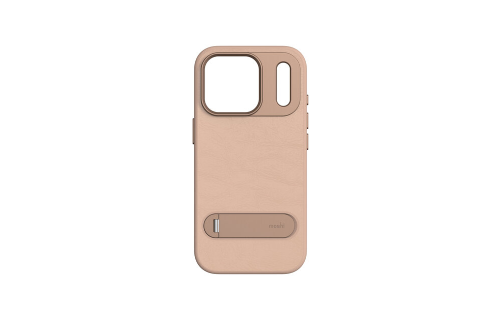 Moshi Kameleon Kickstand Magsafe Case for iPhone 18 Pro Milktea Brown