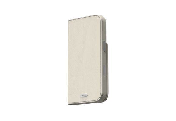 Moshi Overture Case /W DETACHABLE MAGNETIC WALLET for iPhone 18 Pro Max -Oat Gray