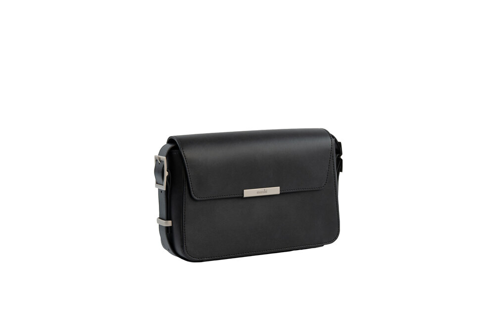 Moshi Aresto Crossbody Bag - Charcoal Black