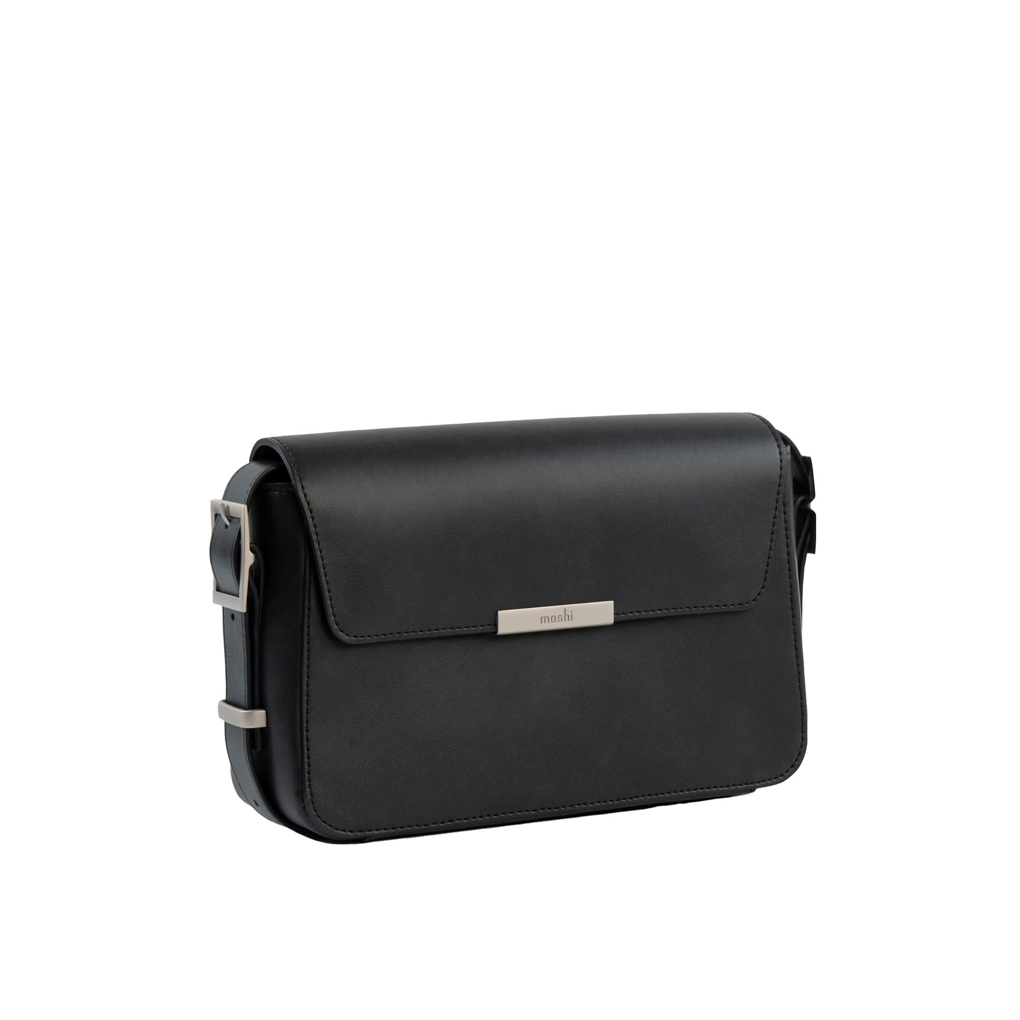 Moshi Aresto Crossbody Bag - Charcoal Black