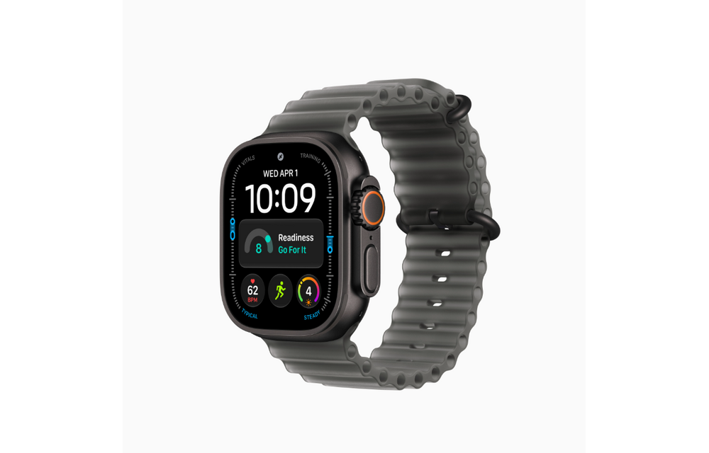 Apple Watch Ultra 4 | GPS + Cellular | 49mm | Black Titanium Case | Black Ocean Band