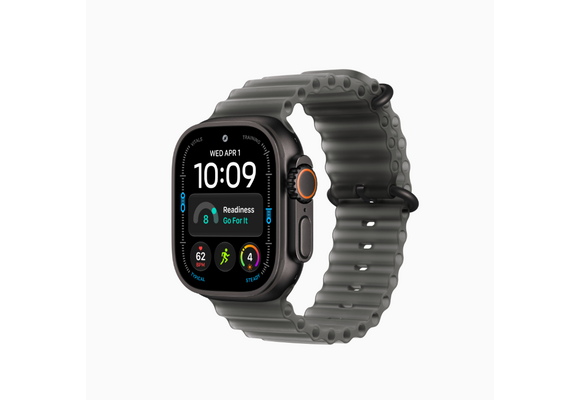 Apple Watch Ultra 4 | GPS + Cellular | 49mm | Black Titanium Case | Black Ocean Band