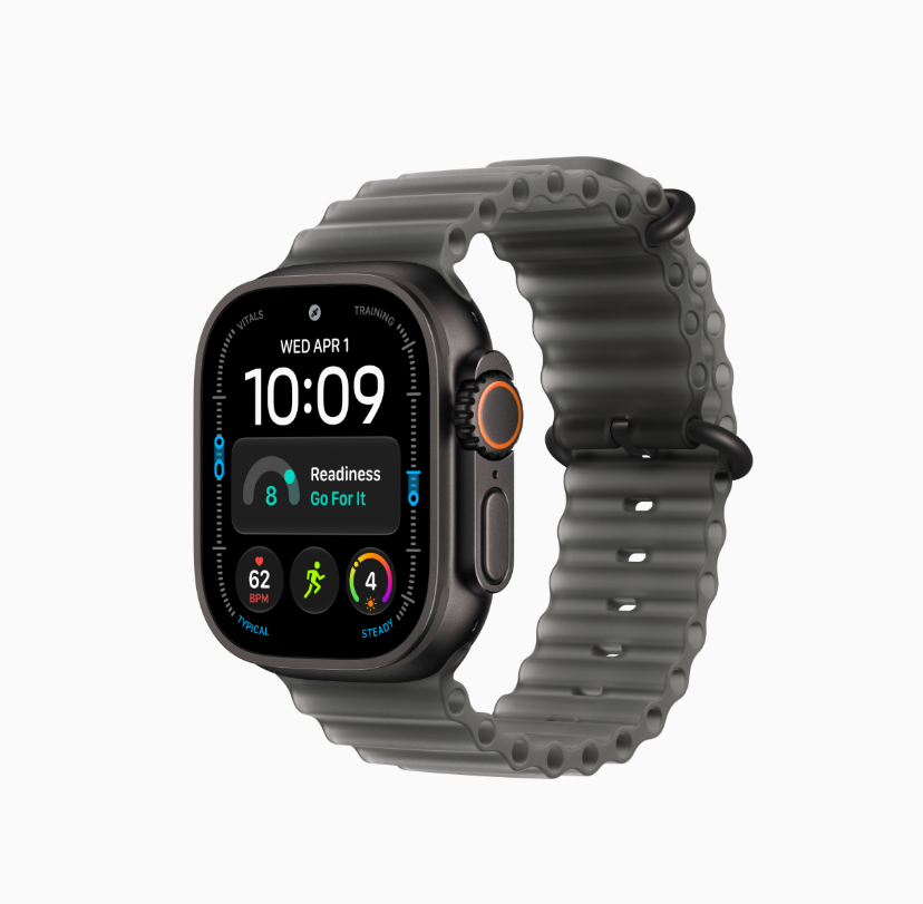Apple Watch Ultra 4 | GPS + Cellular | 49mm | Black Titanium Case | Black Ocean Band