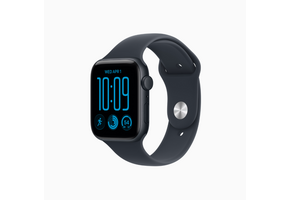 Apple Watch SE 3 | GPS | 44mm | Midnight Aluminum Case | Navy Blue Sport Band M/L | Fits 160-210mm wrists