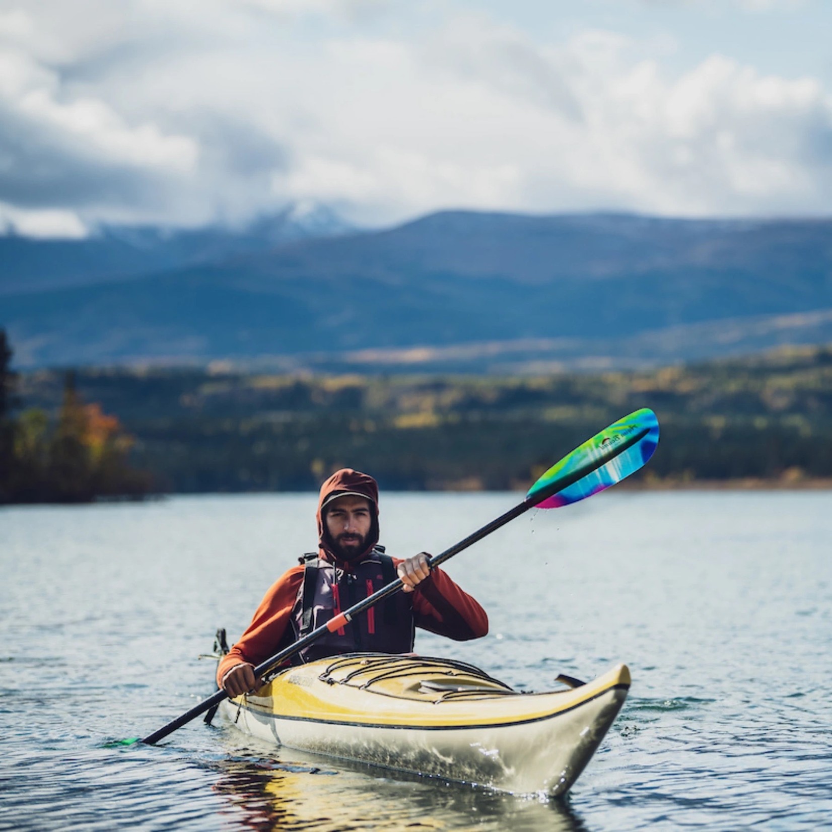 Aqua Bound Tango Fiberglass 2-Piece Straight Shaft Kayak Paddle