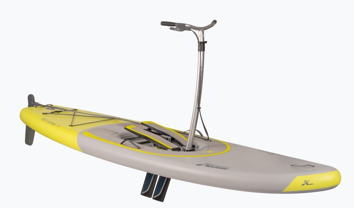 足漕ぎSUP (HOBIE Mirage Eclipse) ＆本体ケース付き
