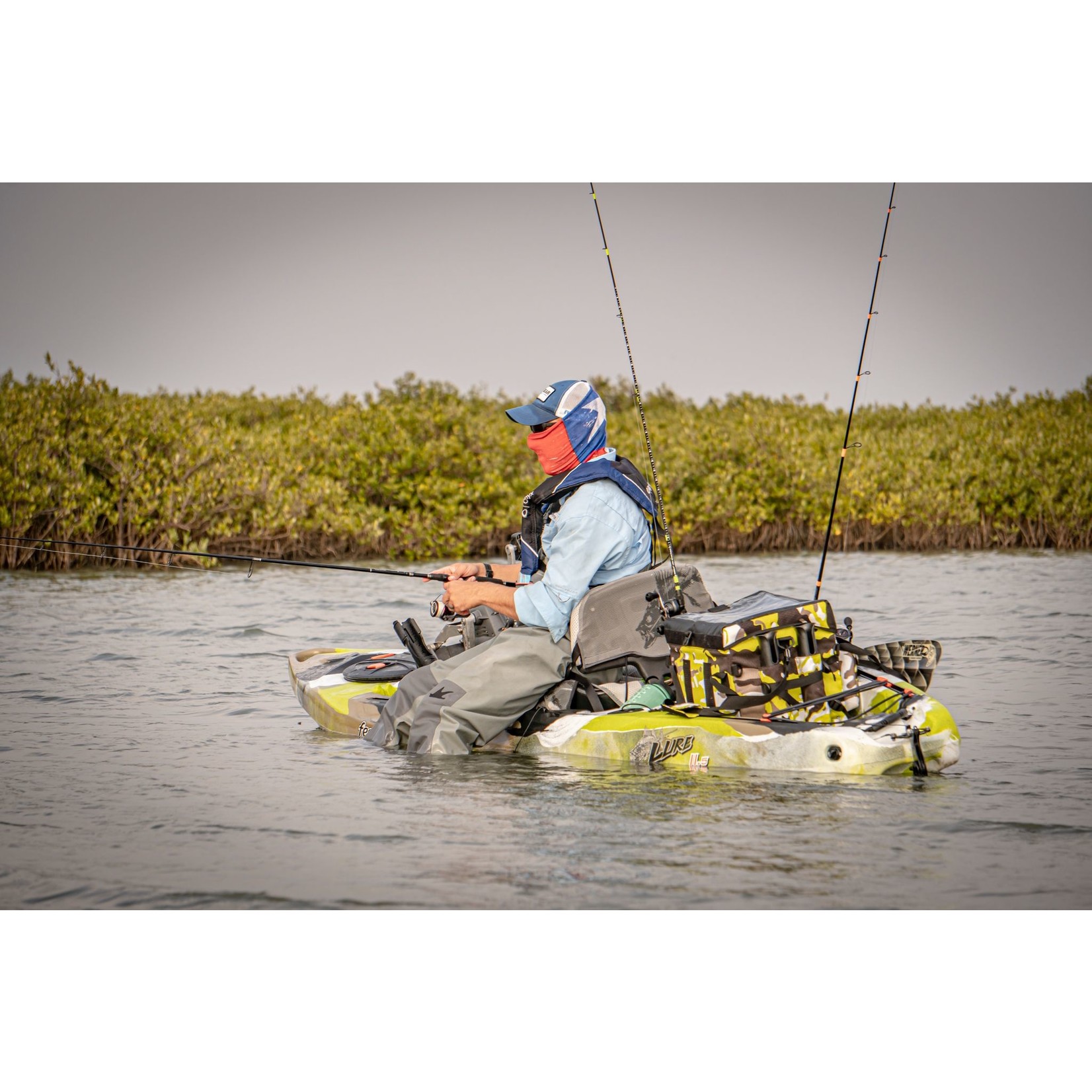 Feelfree Lure 10 kayak with Garmin Striker 4 fish finder with GPS