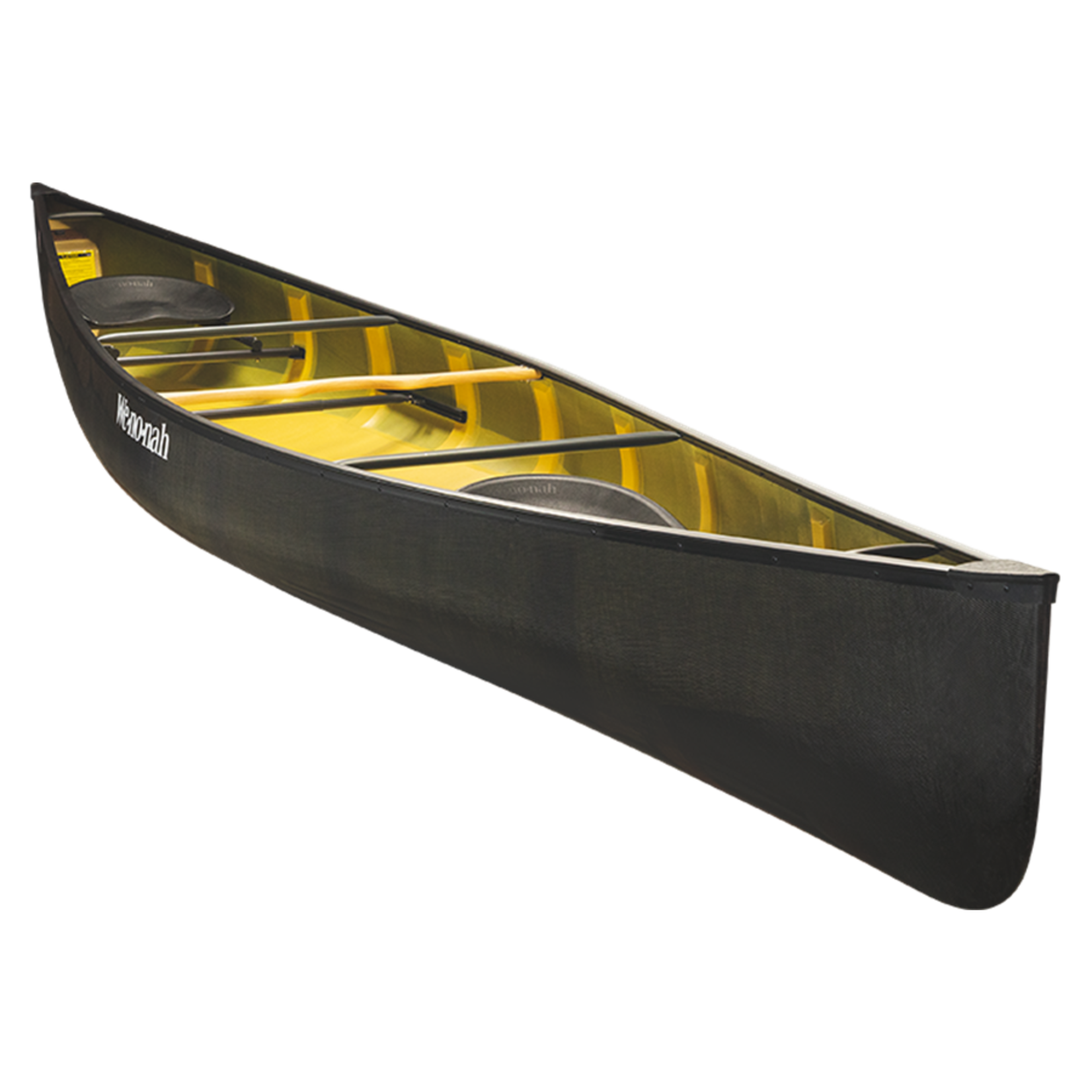 Wenonah Canoe Minnesota II, Tuf-Weave, Red, Adj. Black Bucket