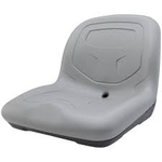 NRS NRS High Back Padded Drain Hole Seat