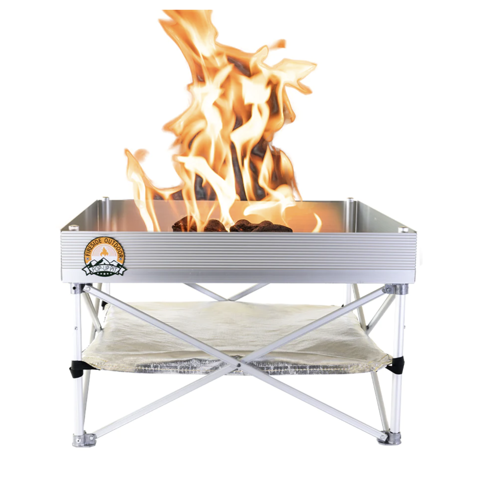 Fireside Industries Inc. Fireside Pop Up Fire Pit Heat Shield