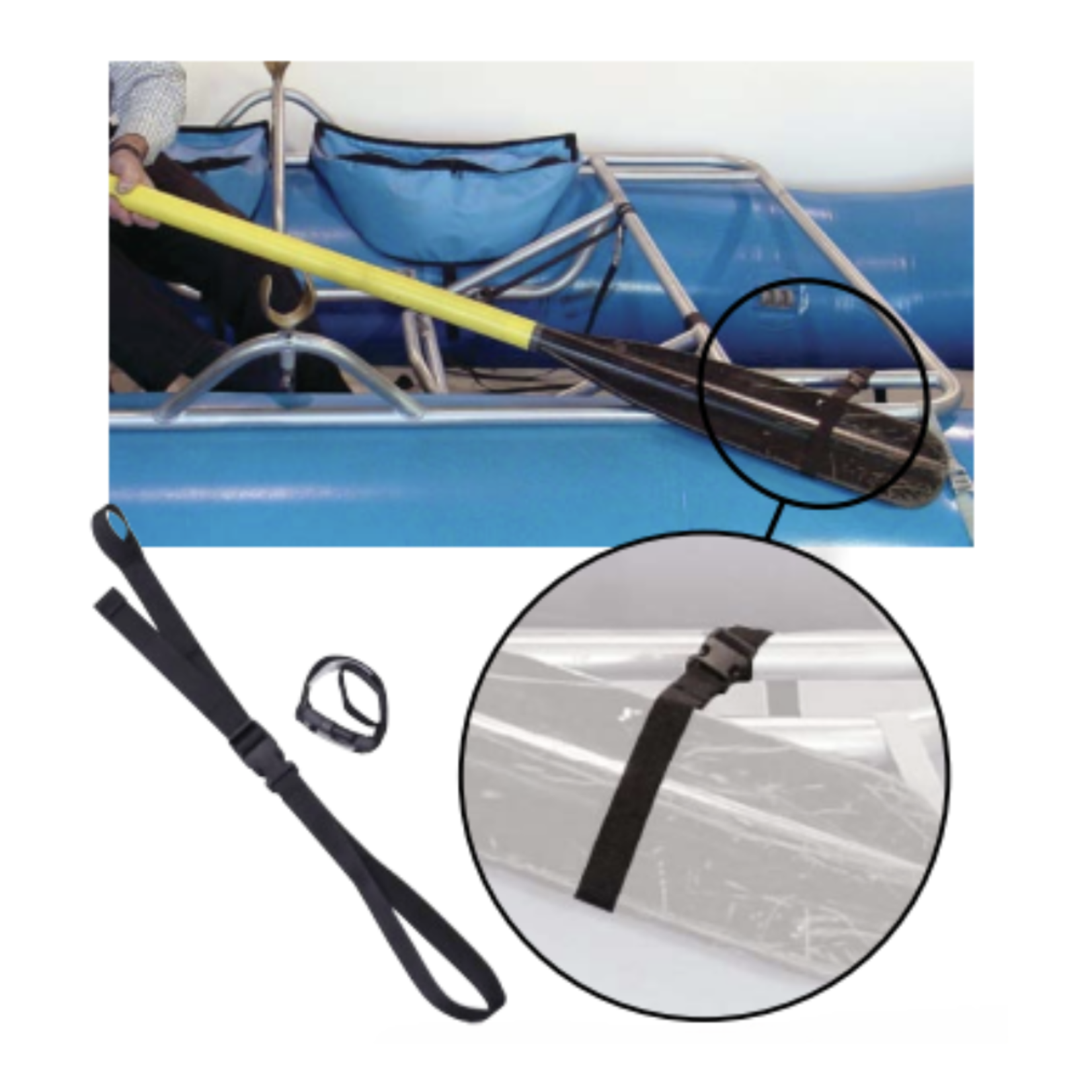 Whitewater Designs Spare Oar Strap  - Blade Free
