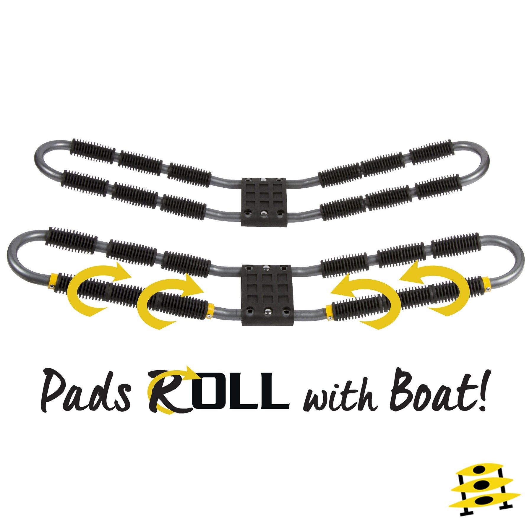 Suspenz EZ Roller V-Rack Roof Carrier - Oregon Paddle Sports