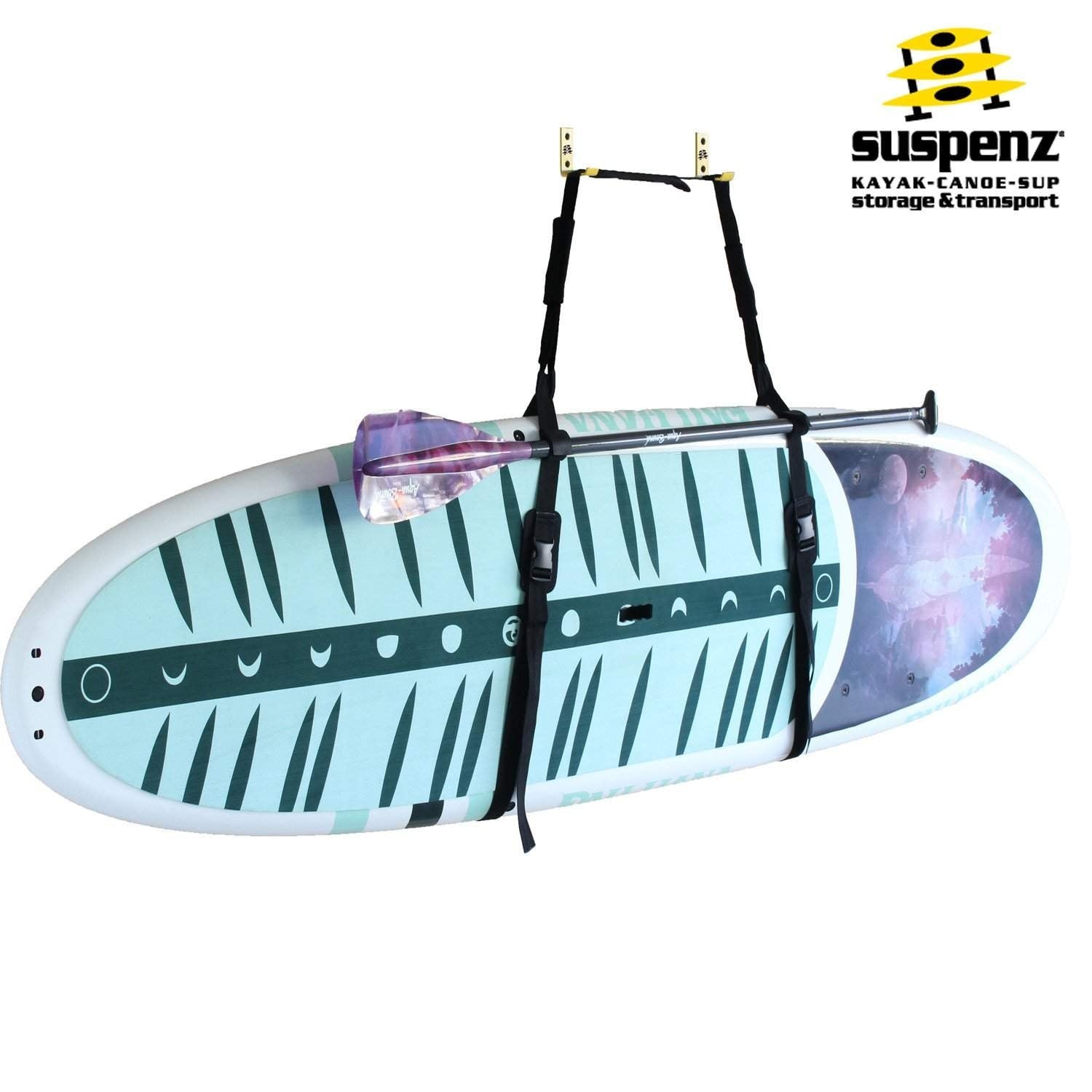 AQUBONA SUP Carry Strap – Padded Shoulder Sling For Paddleboards, Kayaks & Surfboards - View #5
