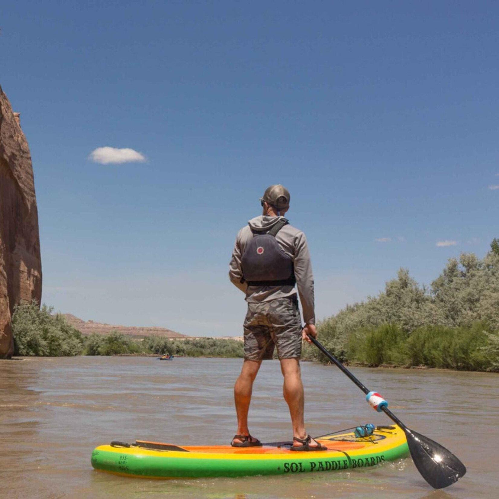 SOL Paddle Boards SOL Carbon Blaster Three Piece Travel Paddle