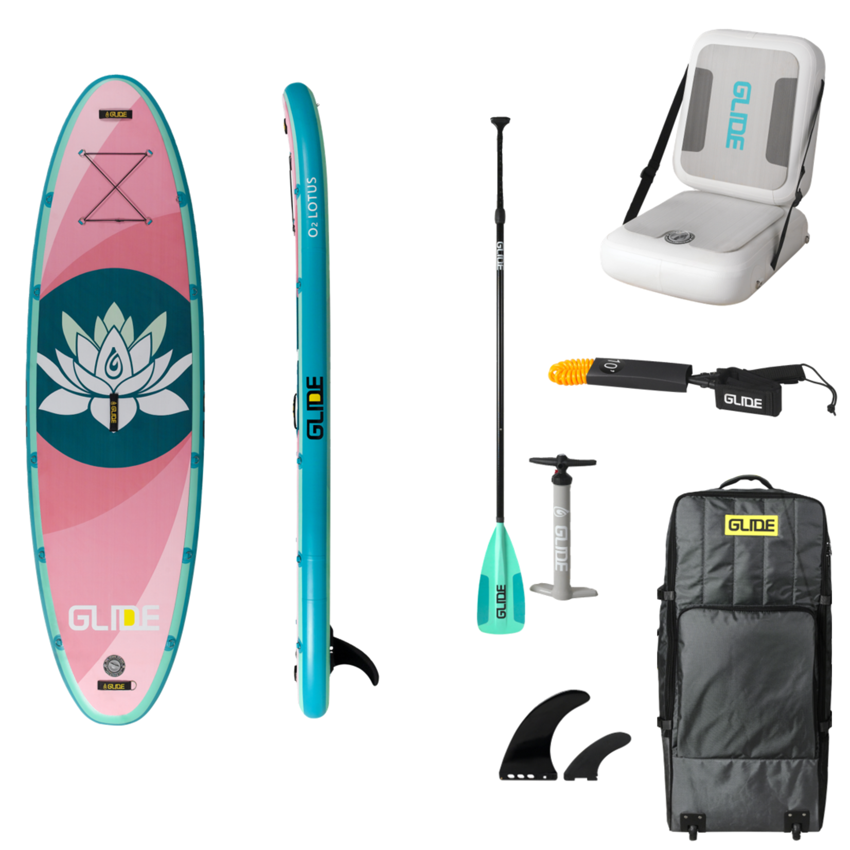 Glide Paddleboards Glide Lotus O2 3.0 SUP Package