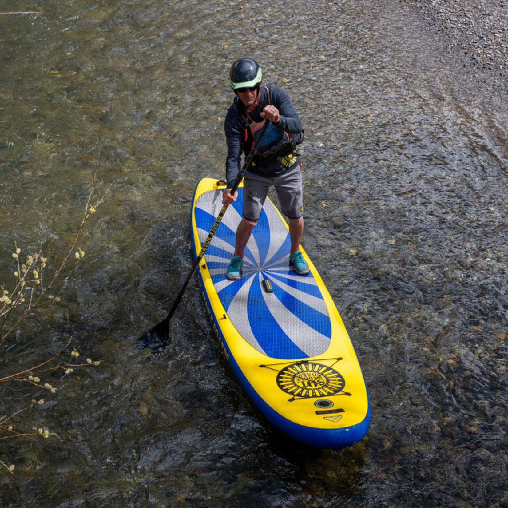 SOL Paddle Boards SOL Rey GalaXy with Switchblade Retractable Fin