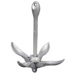 Sealect Designs Folding Anchor, Galvanized Iron, 3lbs