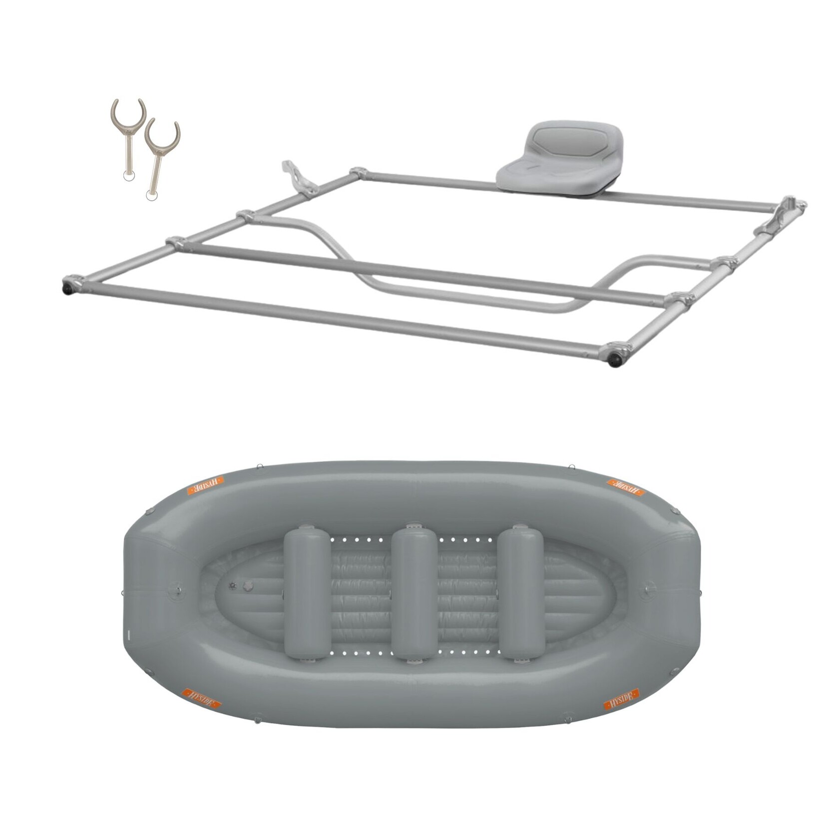 Hyside 12ft Max Raft & Frame Package