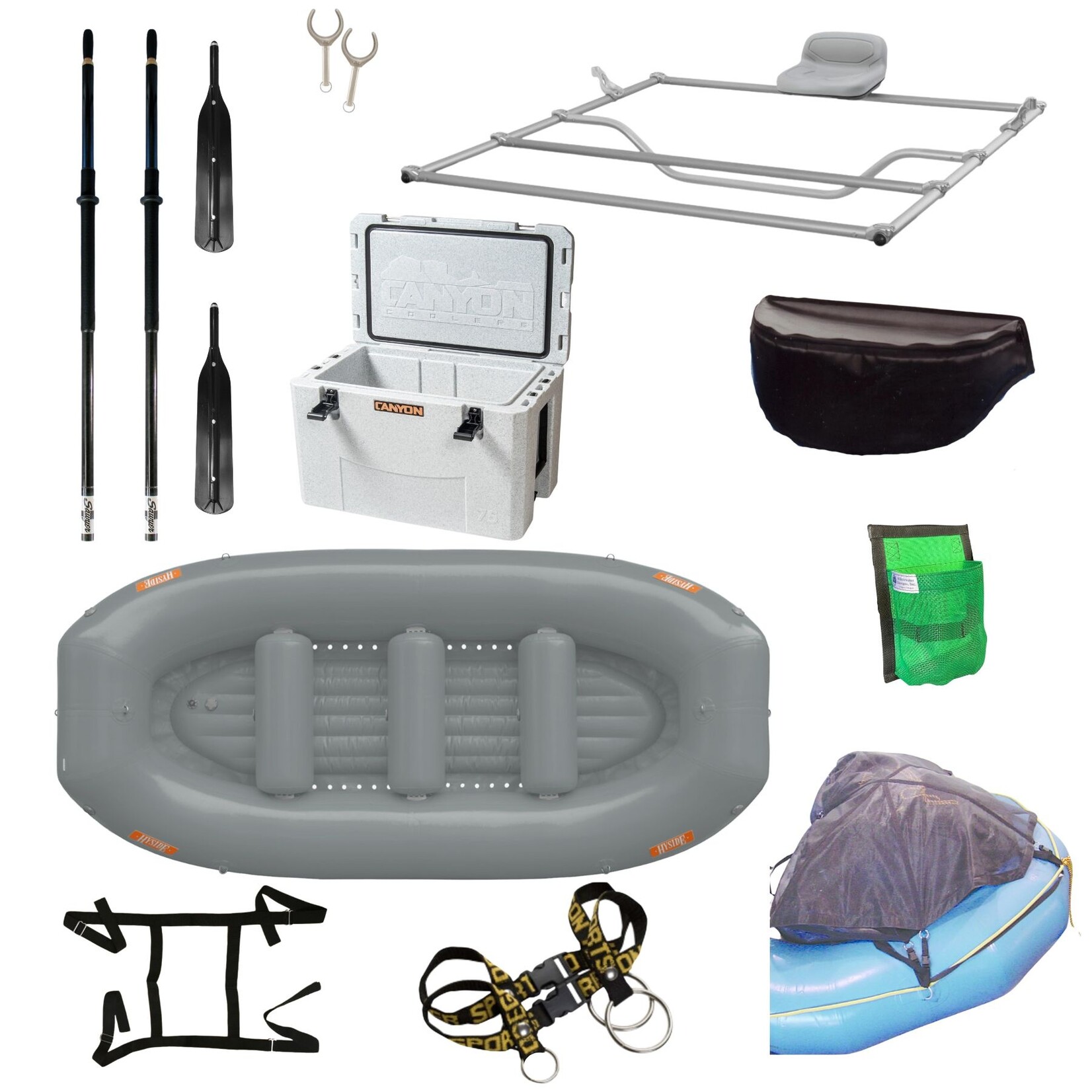 Hyside 12ft Max Raft & Frame Package