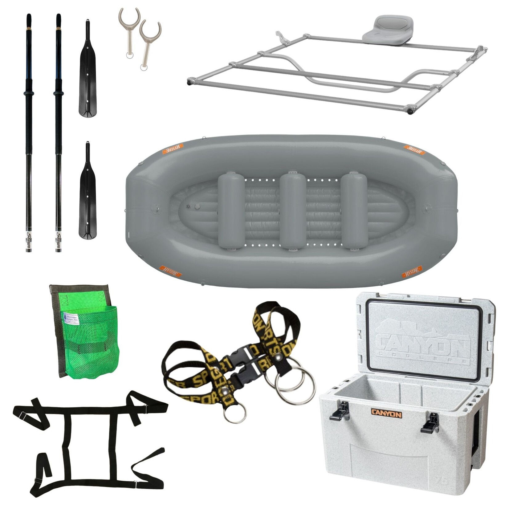 Hyside 12ft Max Raft & Frame Package