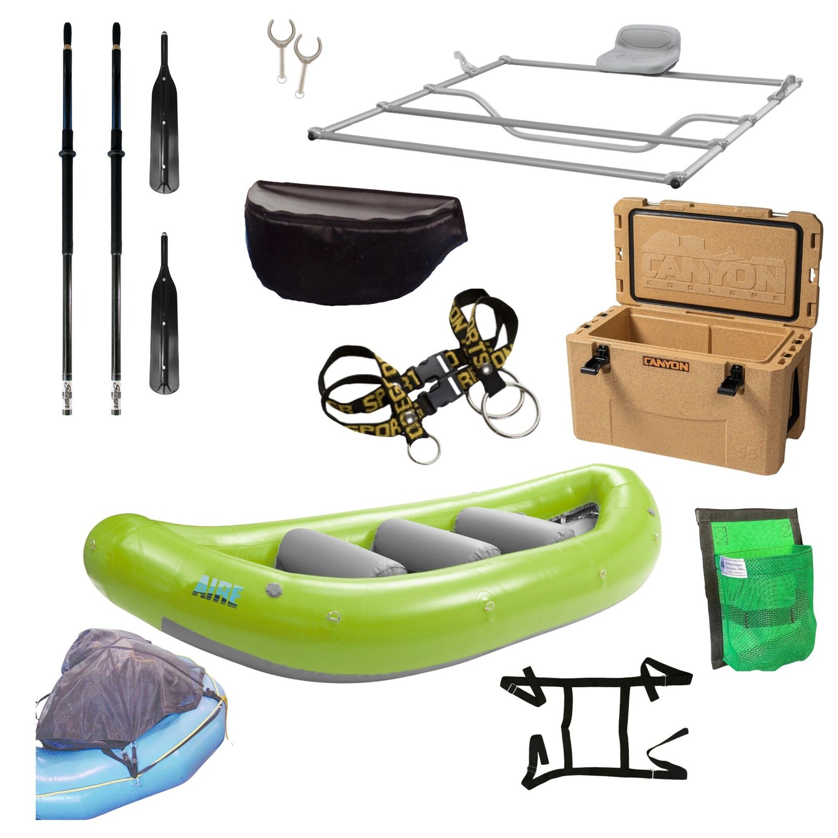 AIRE Super Puma Raft & Frame Package