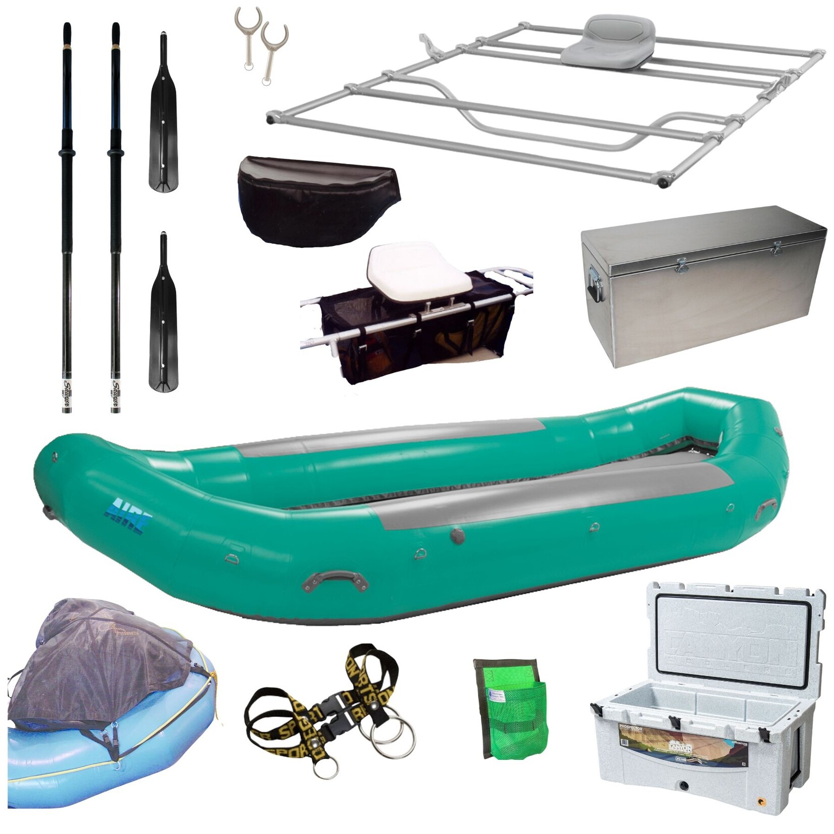 AIRE 146DD Raft & Frame Package