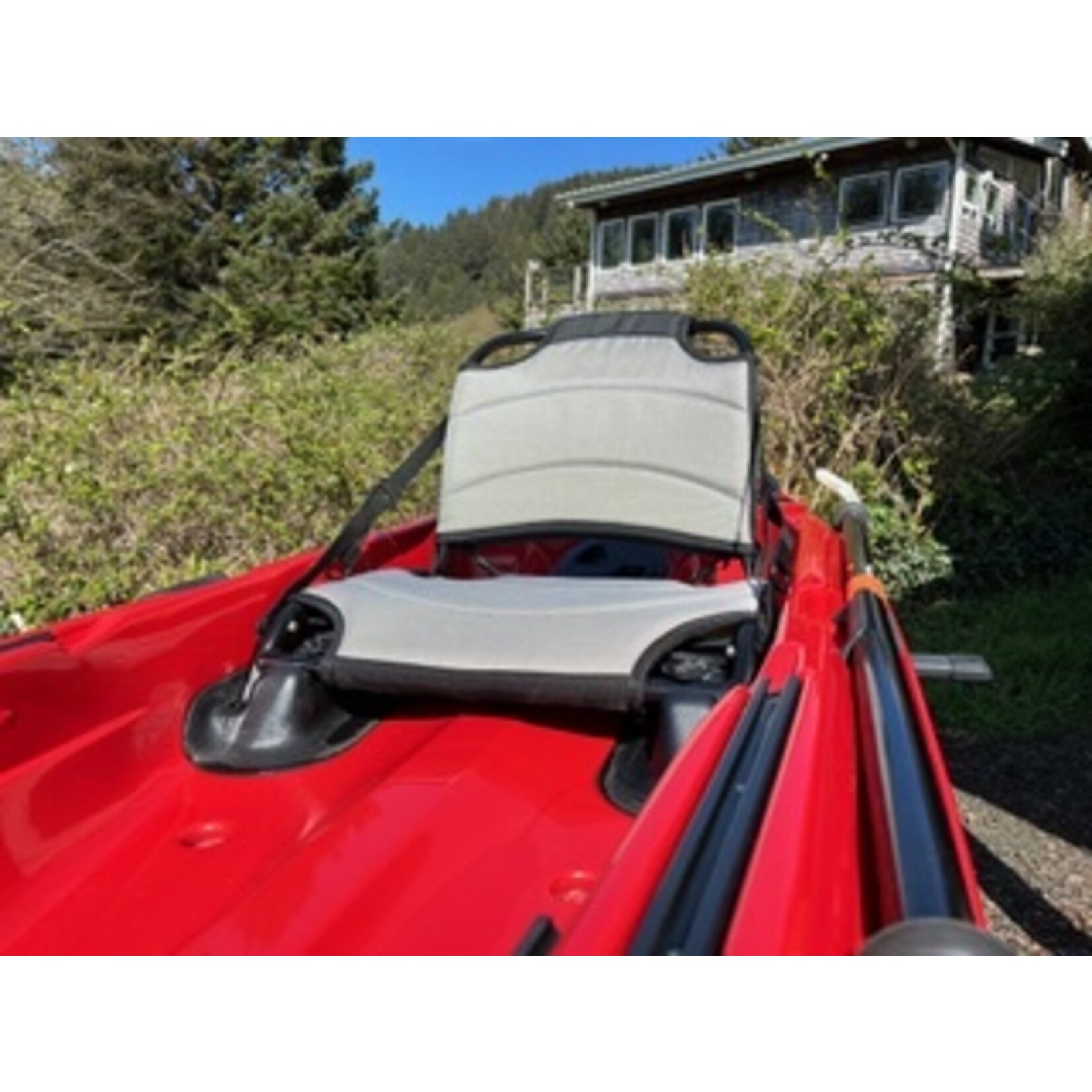 Used Eddyline Caribbean 12 FS and Yakima Trailer Package