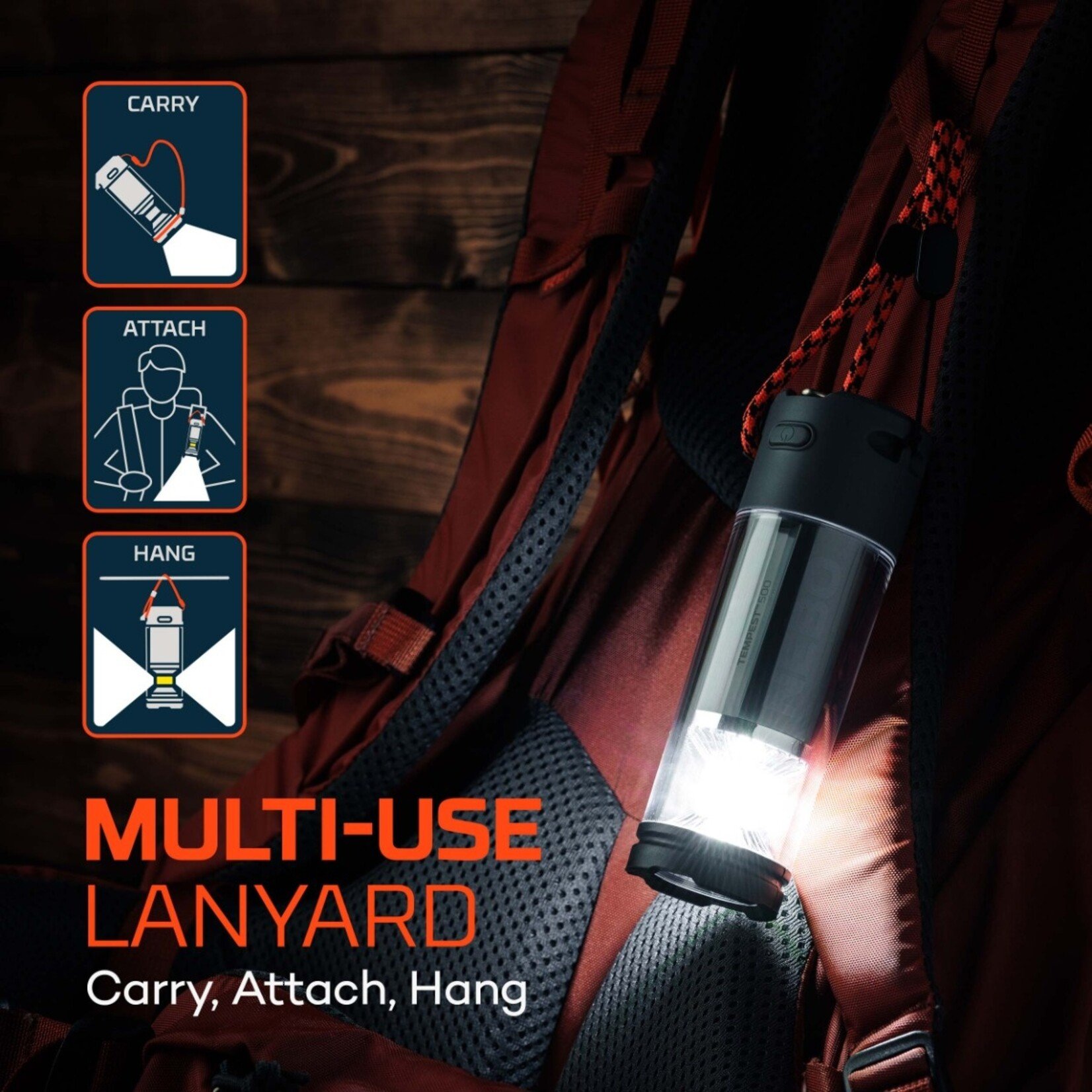 NEBO Tempest 500 Rechargeable Lantern