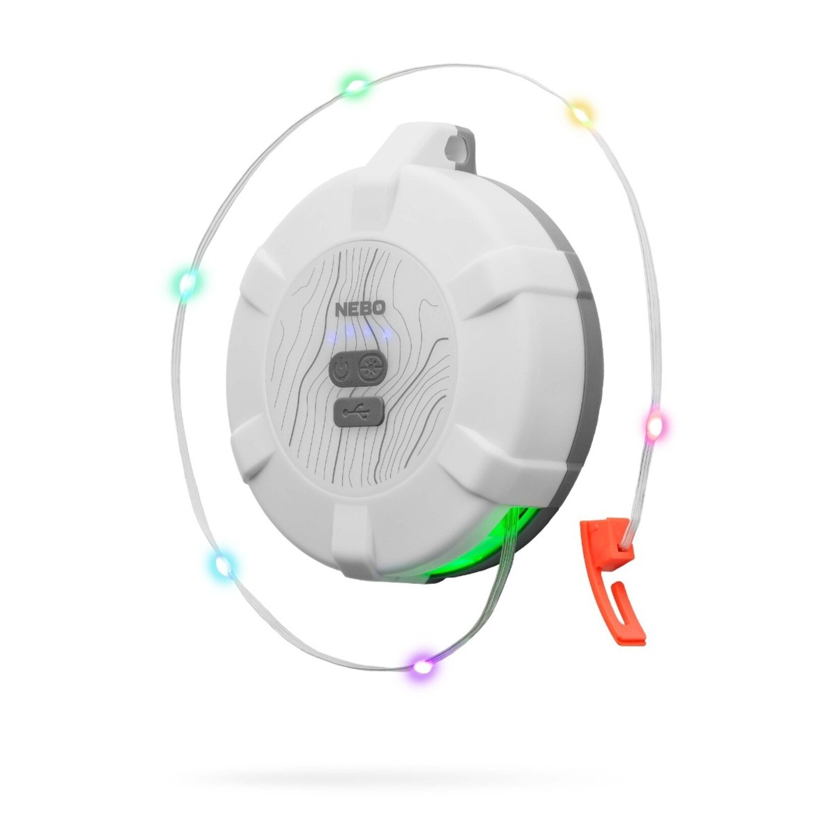 NEBO Luna 400+ Lantern and String Light
