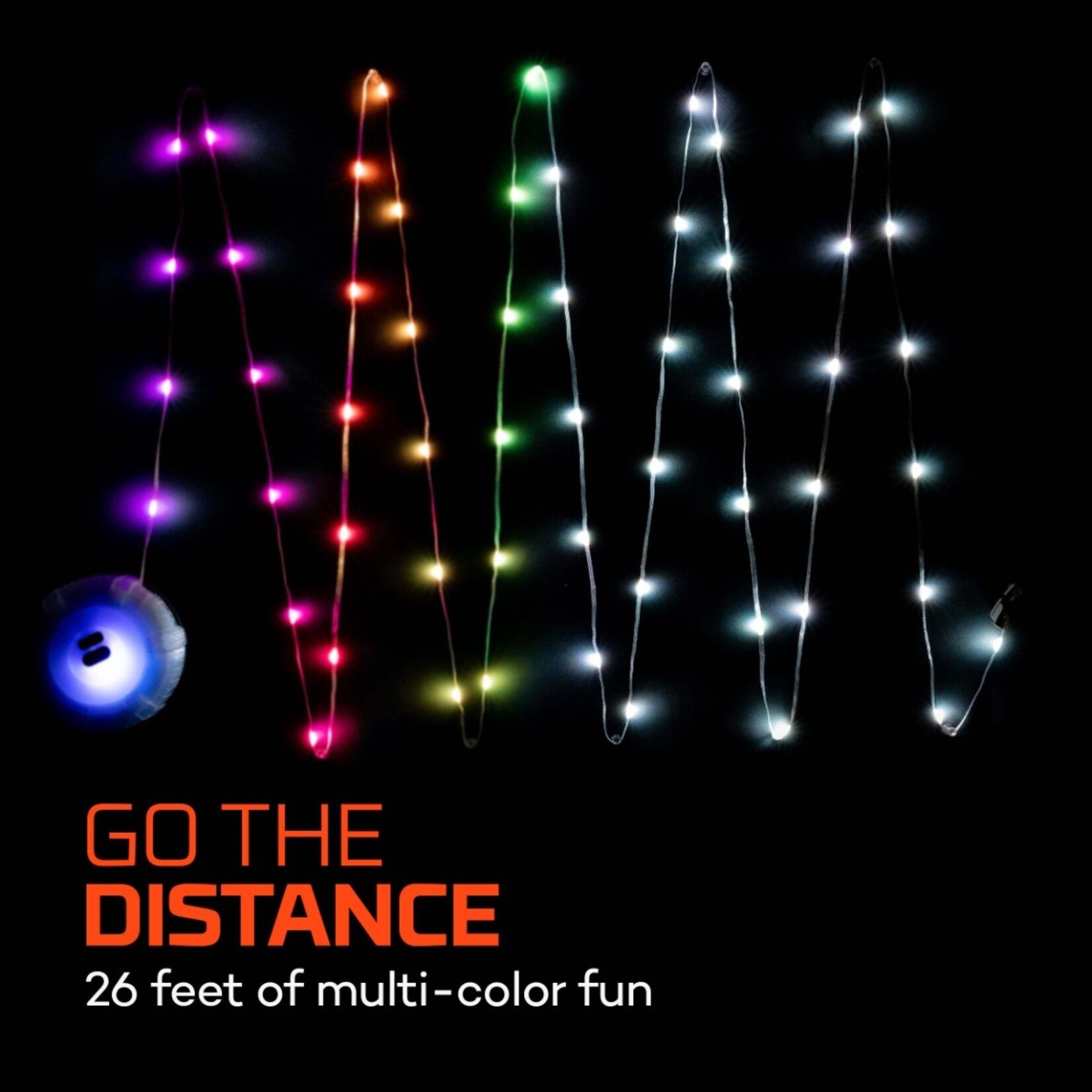 NEBO Luna 400+ Lantern and String Light