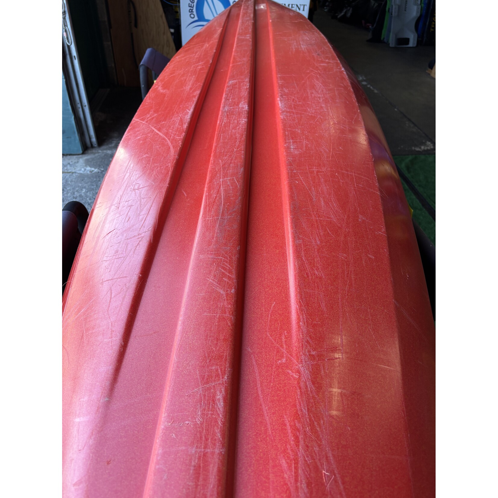Current Designs Used Solara 145 Tandem Red w/ Rudder