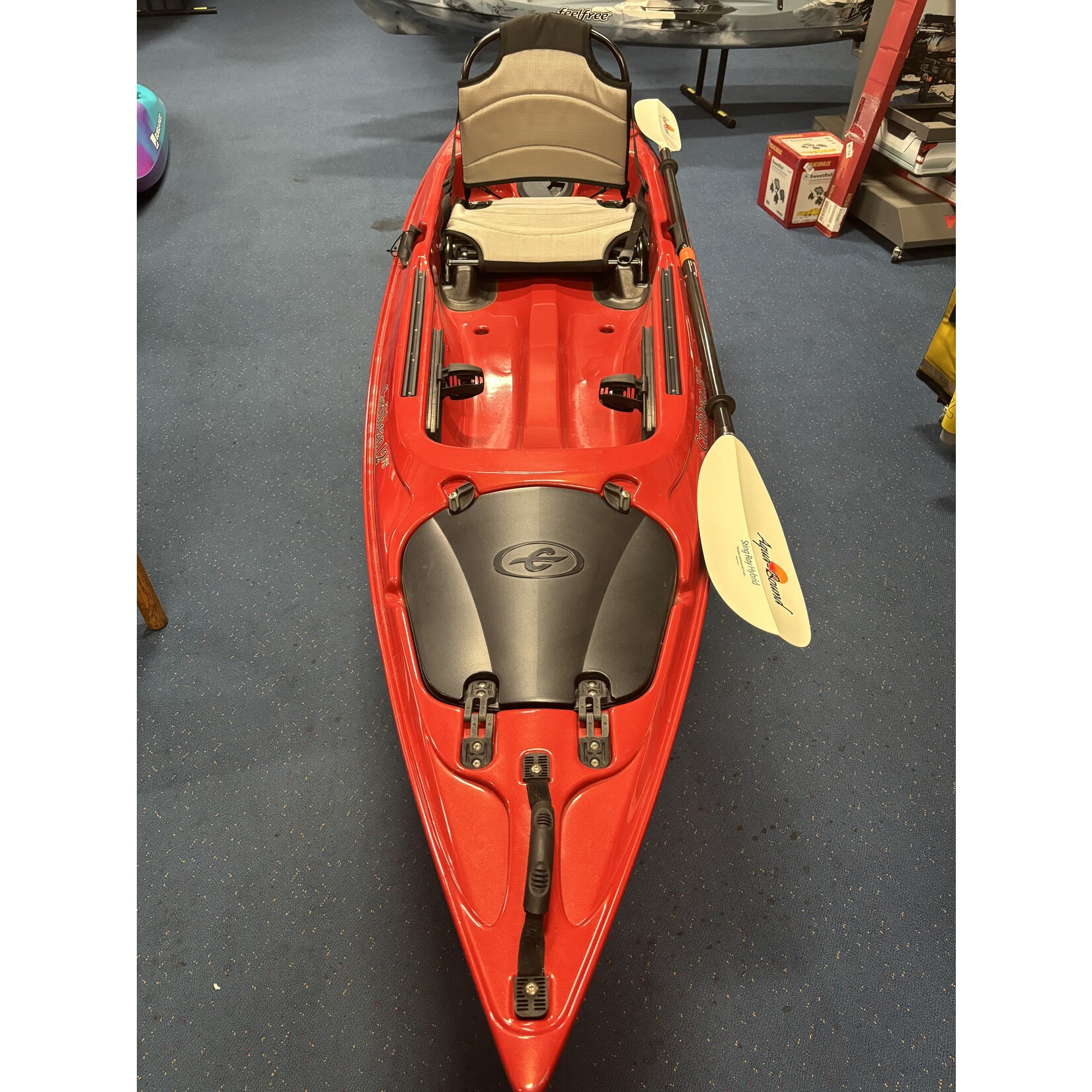 Used Eddyline Caribbean 12 FS Red/Silver