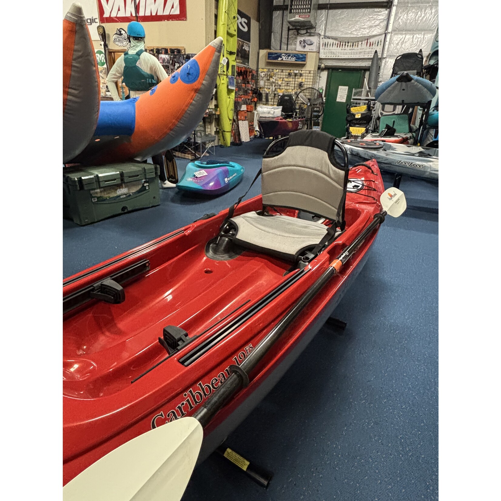 Used Eddyline Caribbean 12 FS Red/Silver