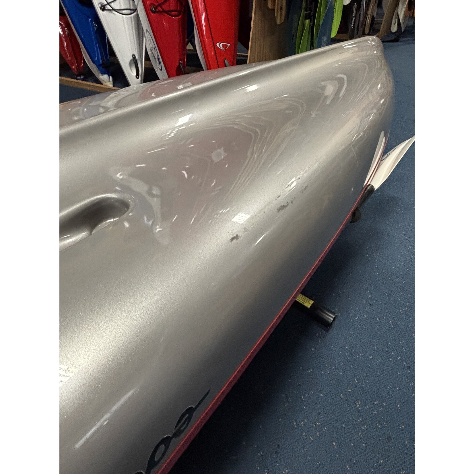 Eddyline Caribbean 12 FS Red/Silver *Used*