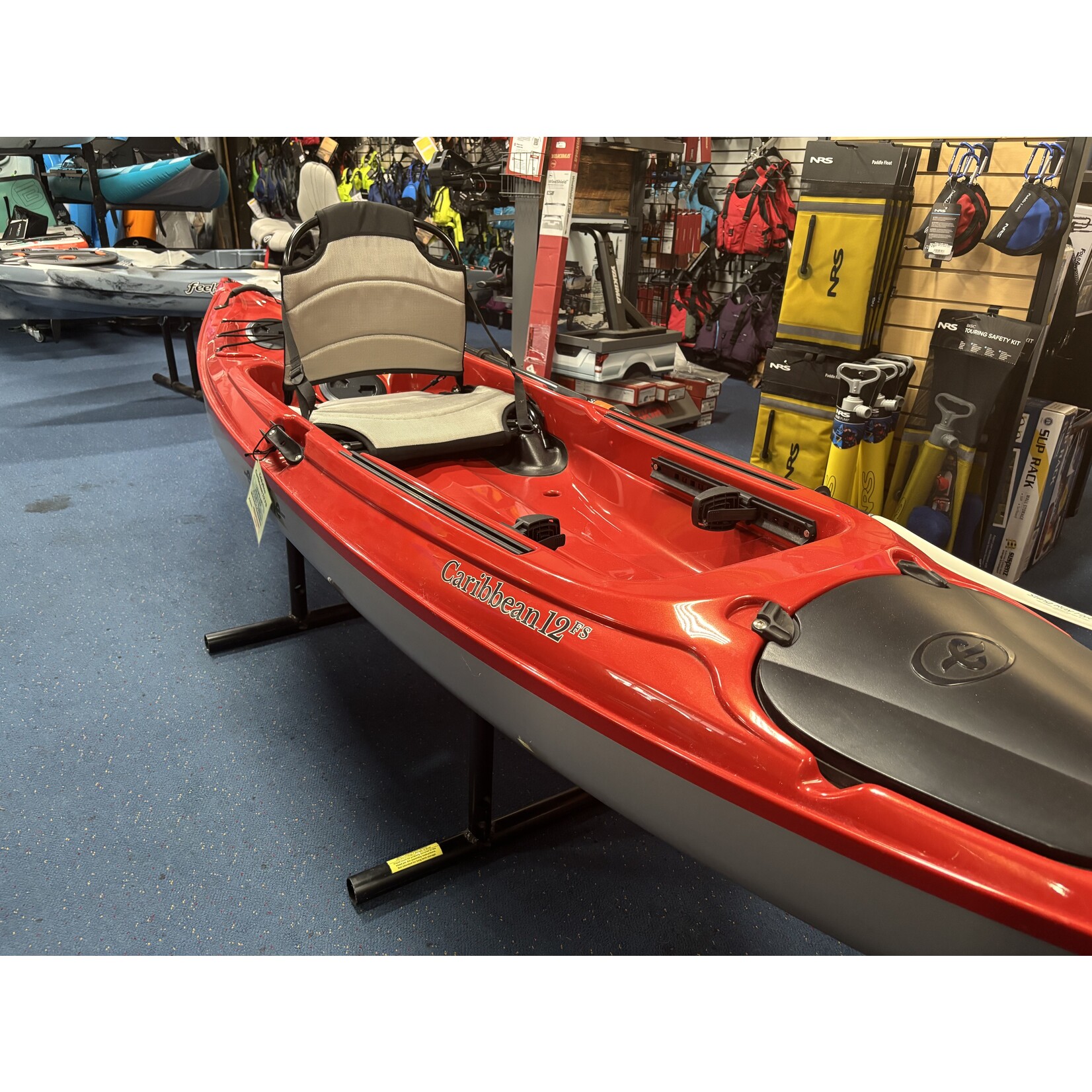 Used Eddyline Caribbean 12 FS Red/Silver