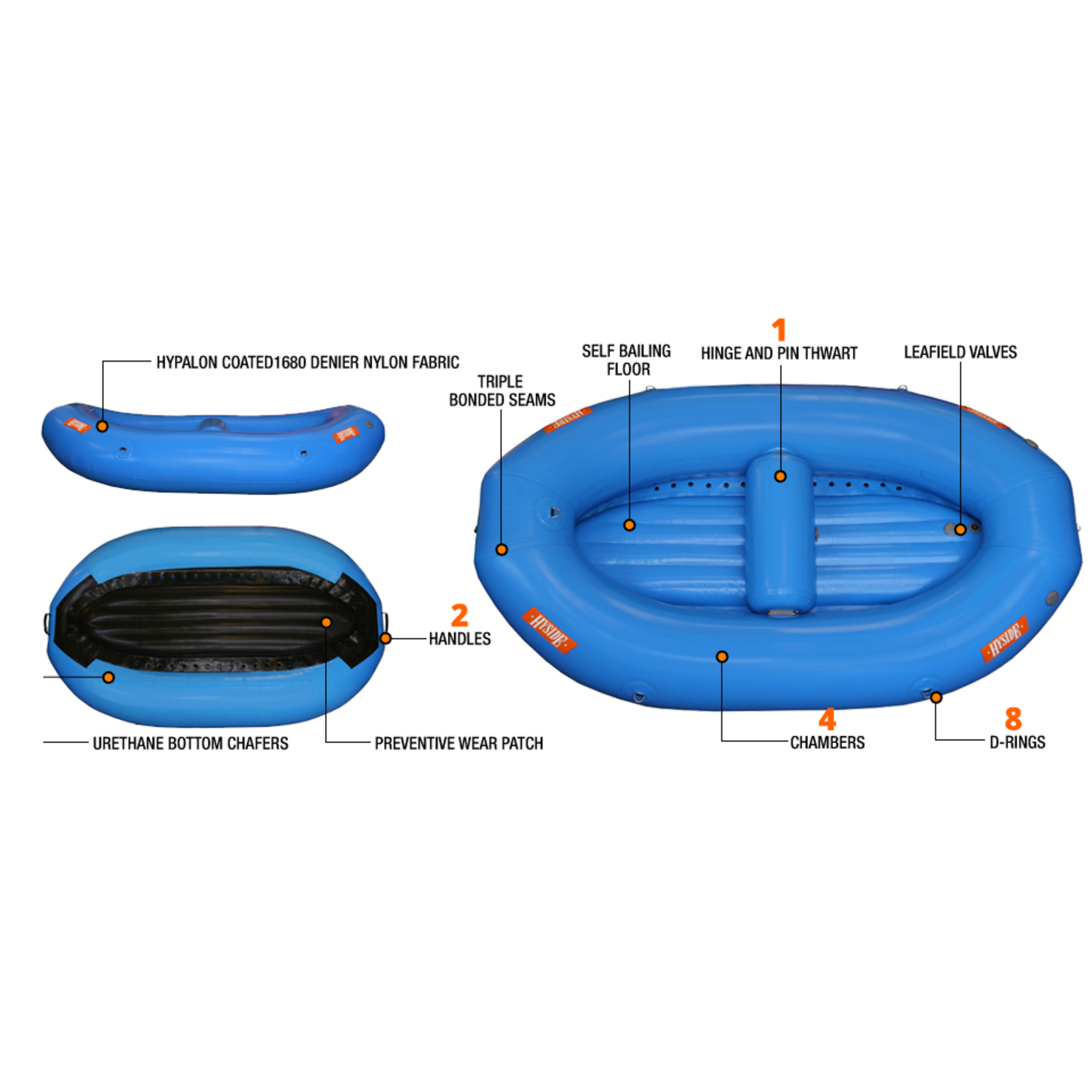 Hyside Hyside Mini Me 9’ Blue