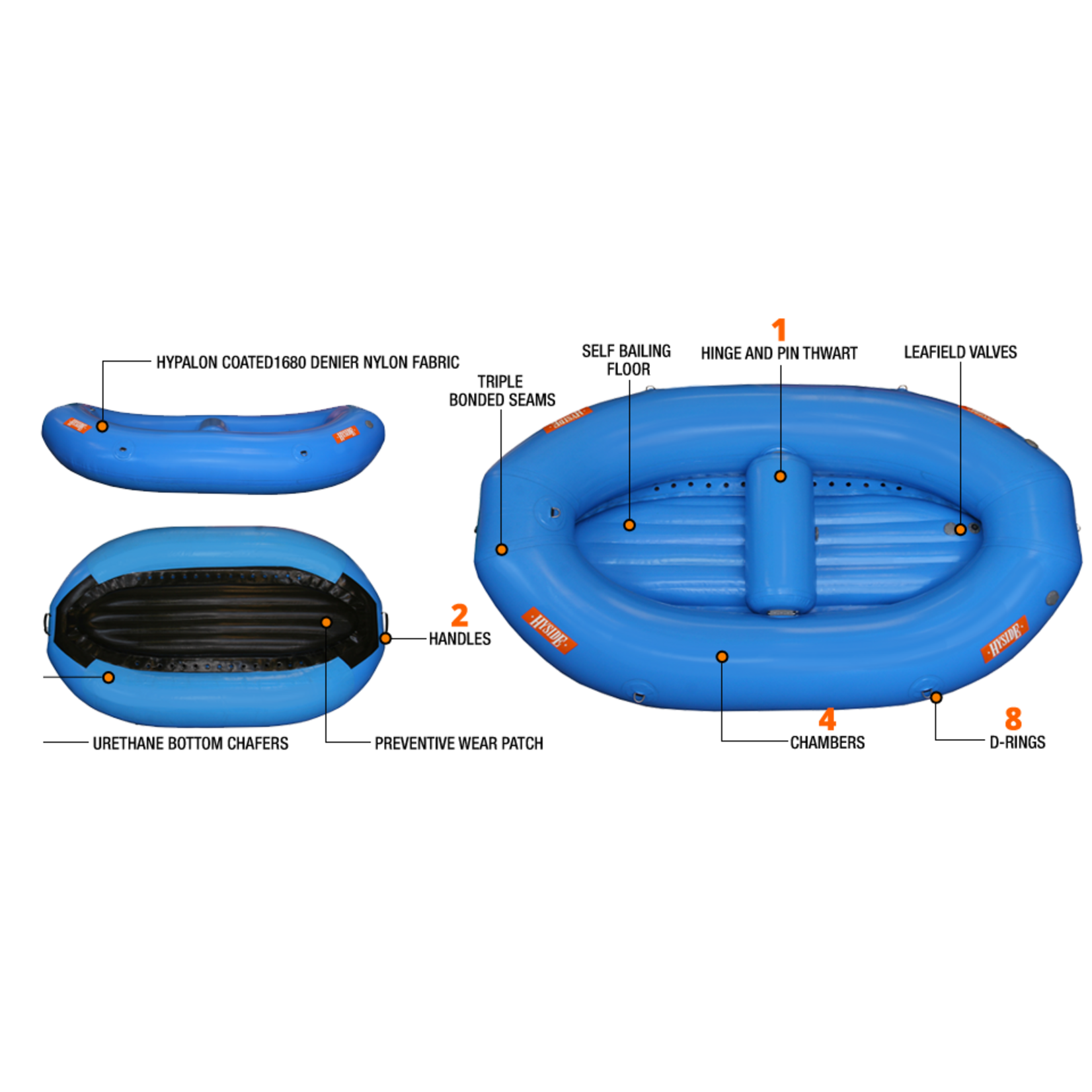 Hyside Mini Me 9’ Blue