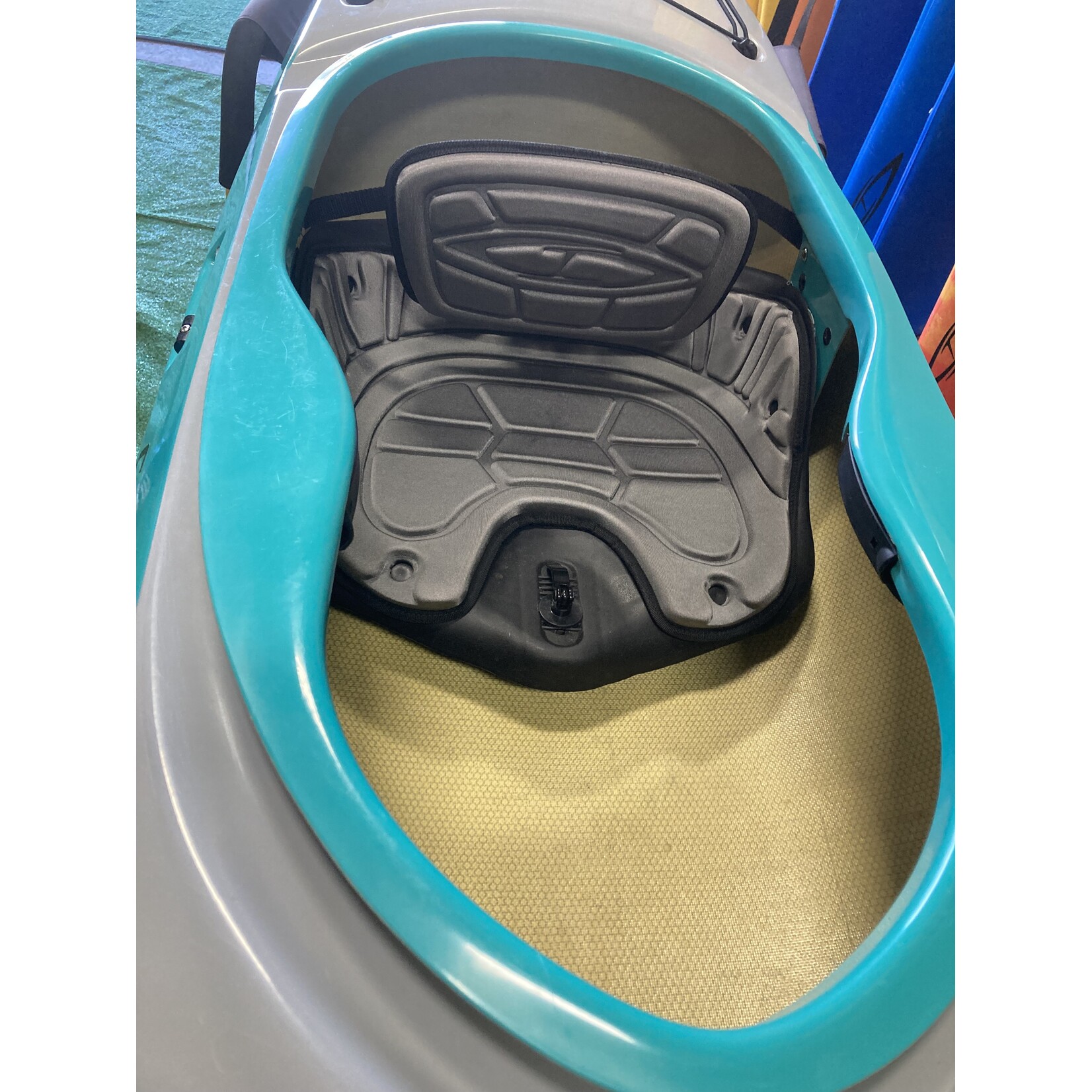 Current Design Vision 130 w/ Skeg Teal/Grey *USED*