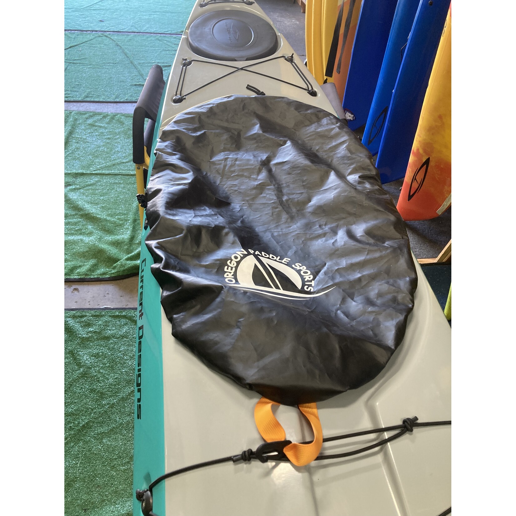 Current Design Vision 130 w/ Skeg Teal/Grey *USED*