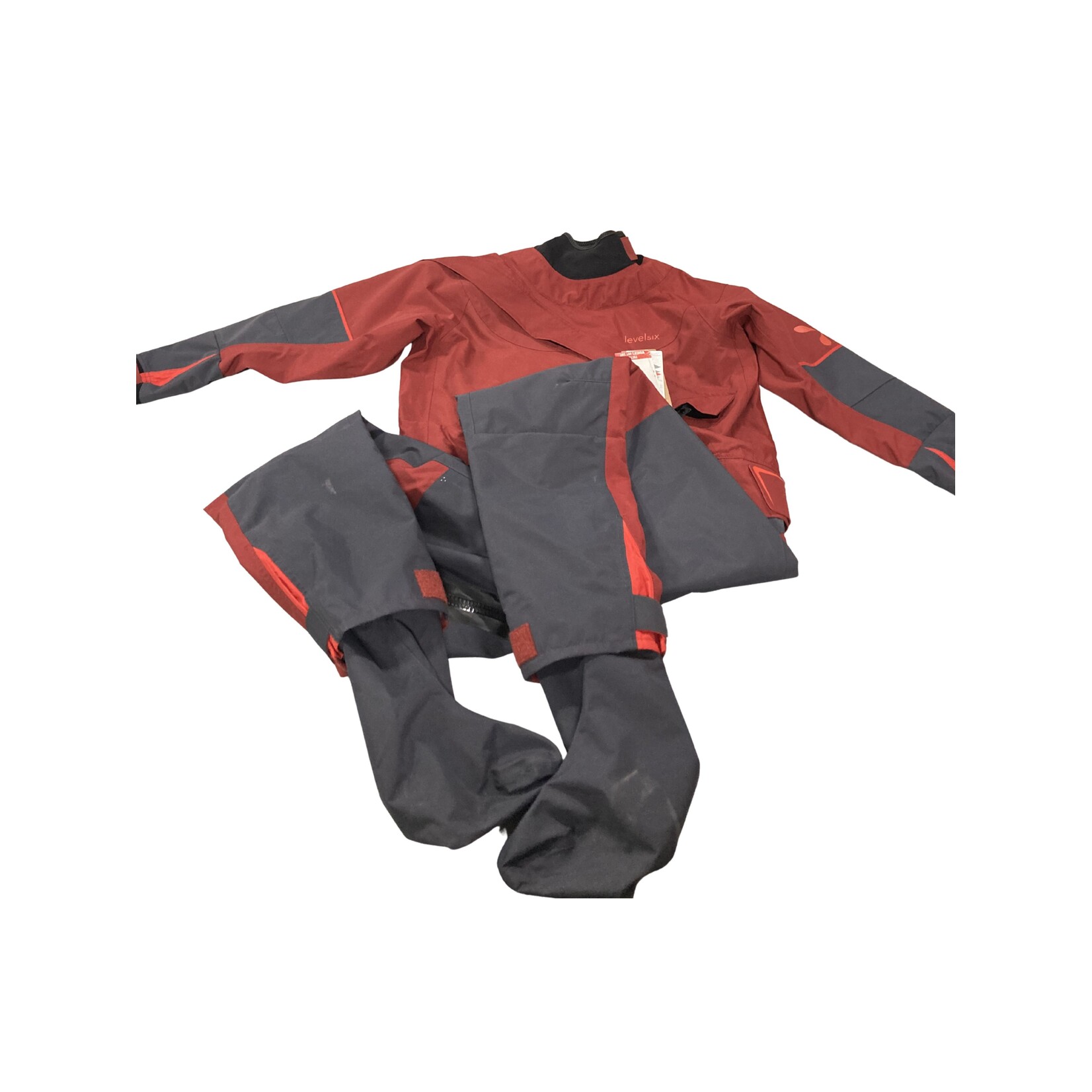 Level Six Freya Women Drysuit Merlot XL-Short *USED*