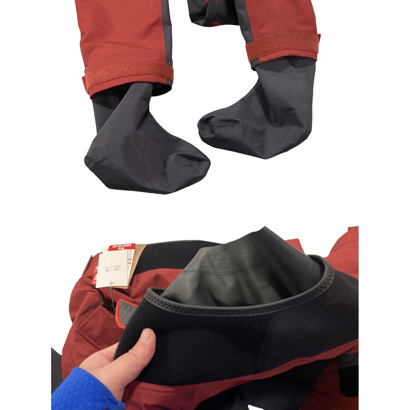 Level Six Freya Women Drysuit Merlot XL-Short *USED*